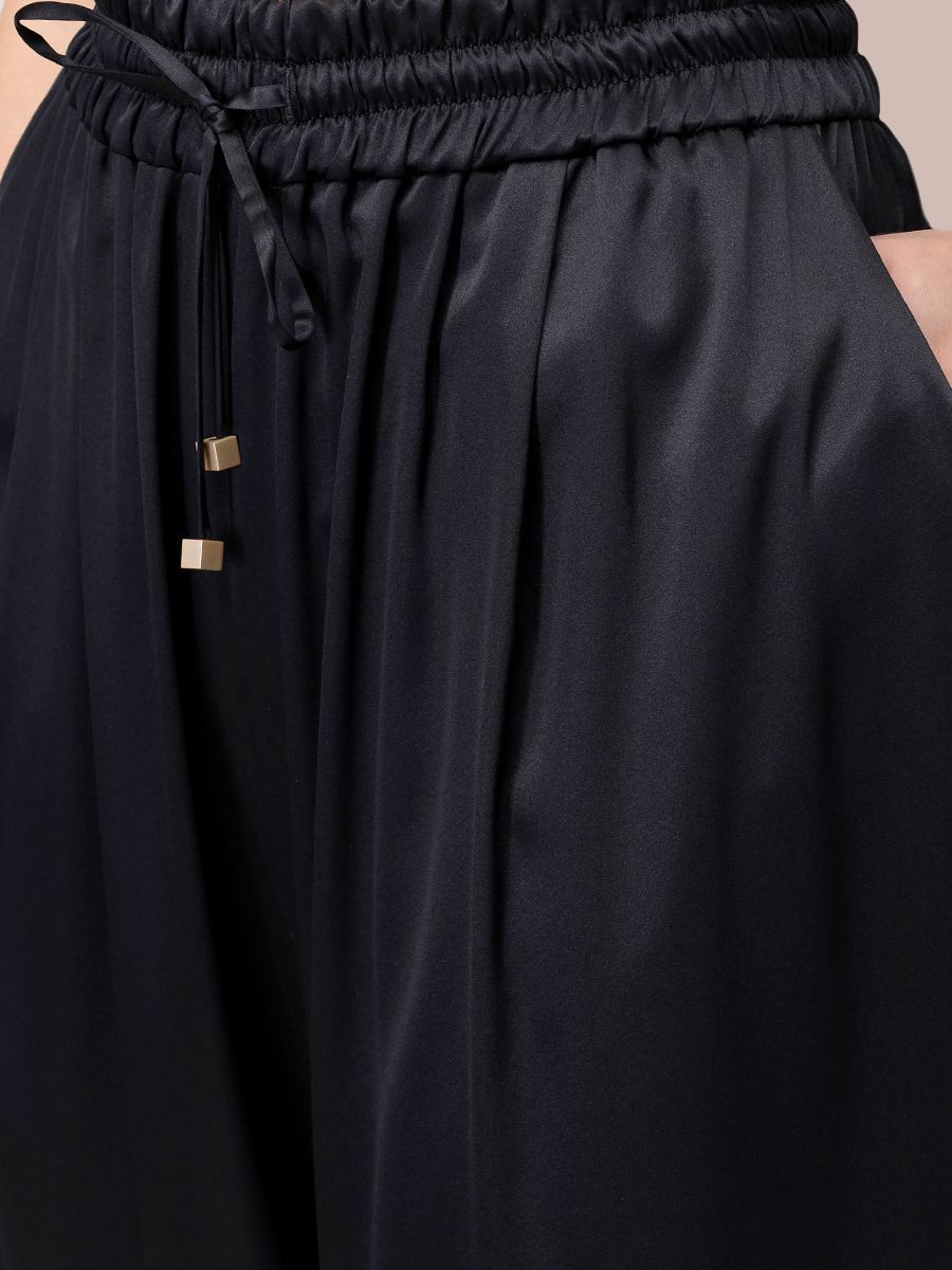 Костюм шелковый FREE AGE WW26.BL011/PT114.6003.900 Черный  Фото 9