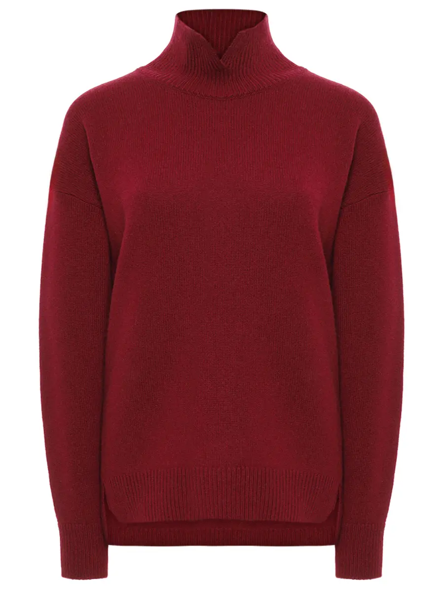 Свитер кашемировый SEVEN LAB 225-С-К-20-85-030 Бордовый 