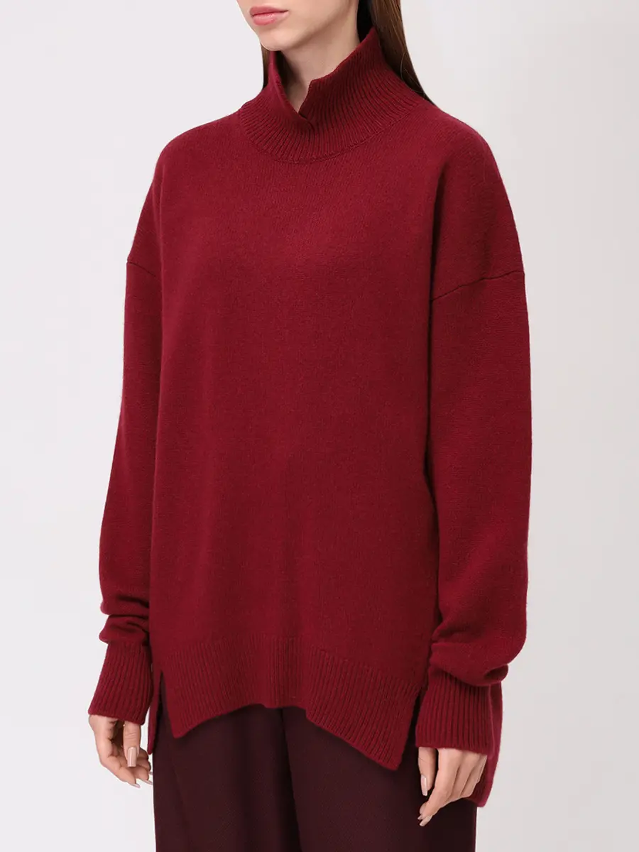 Свитер кашемировый SEVEN LAB 225-С-К-20-85-030 Бордовый  Фото 4