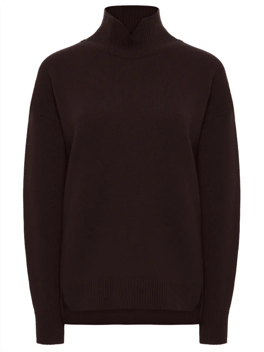 Свитер кашемировый SEVEN LAB 225-С-К-20-02-030 Коричневый 