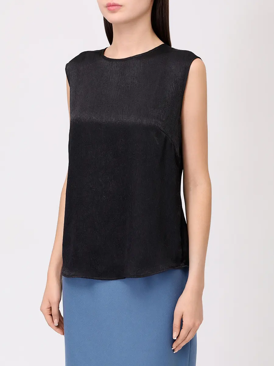 Топ однотонный SEVEN LAB STS.17.900.628 Черный  Фото 4