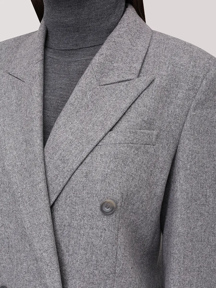 Костюм из шерсти и лиоцелла BOSS 50548736/50548280/058 Серый  Фото 5