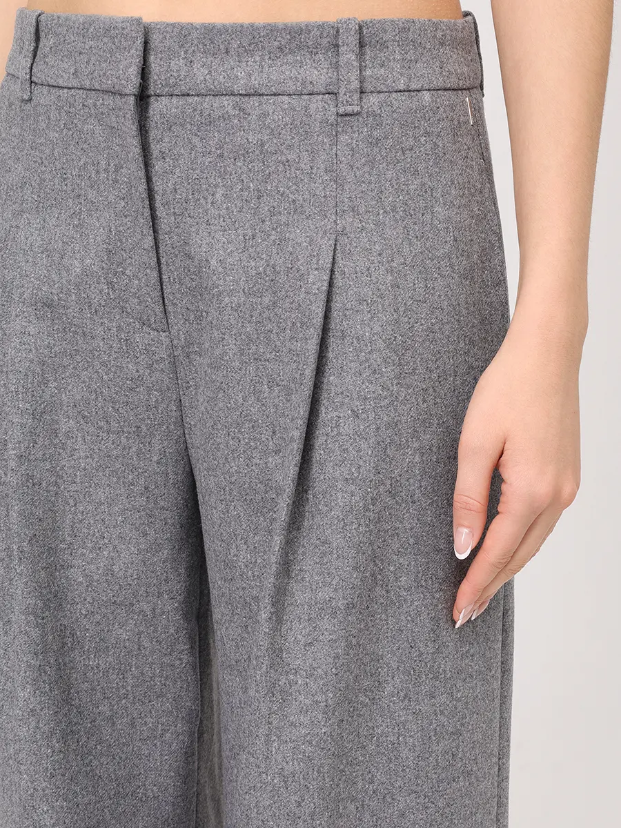 Костюм из шерсти и лиоцелла BOSS 50548736/50548280/058 Серый  Фото 9