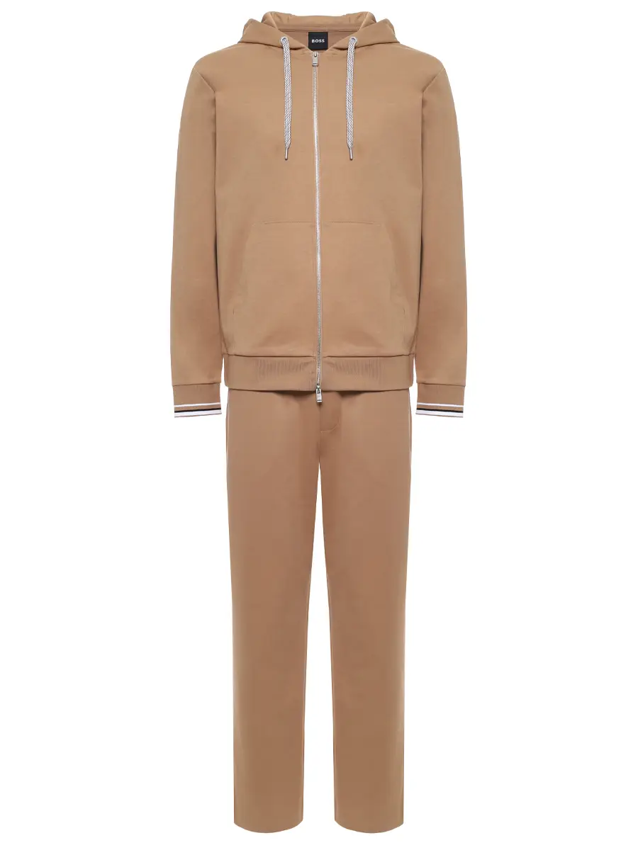 

Костюм хлопковый, Бежевый, 50543427/50543426/260