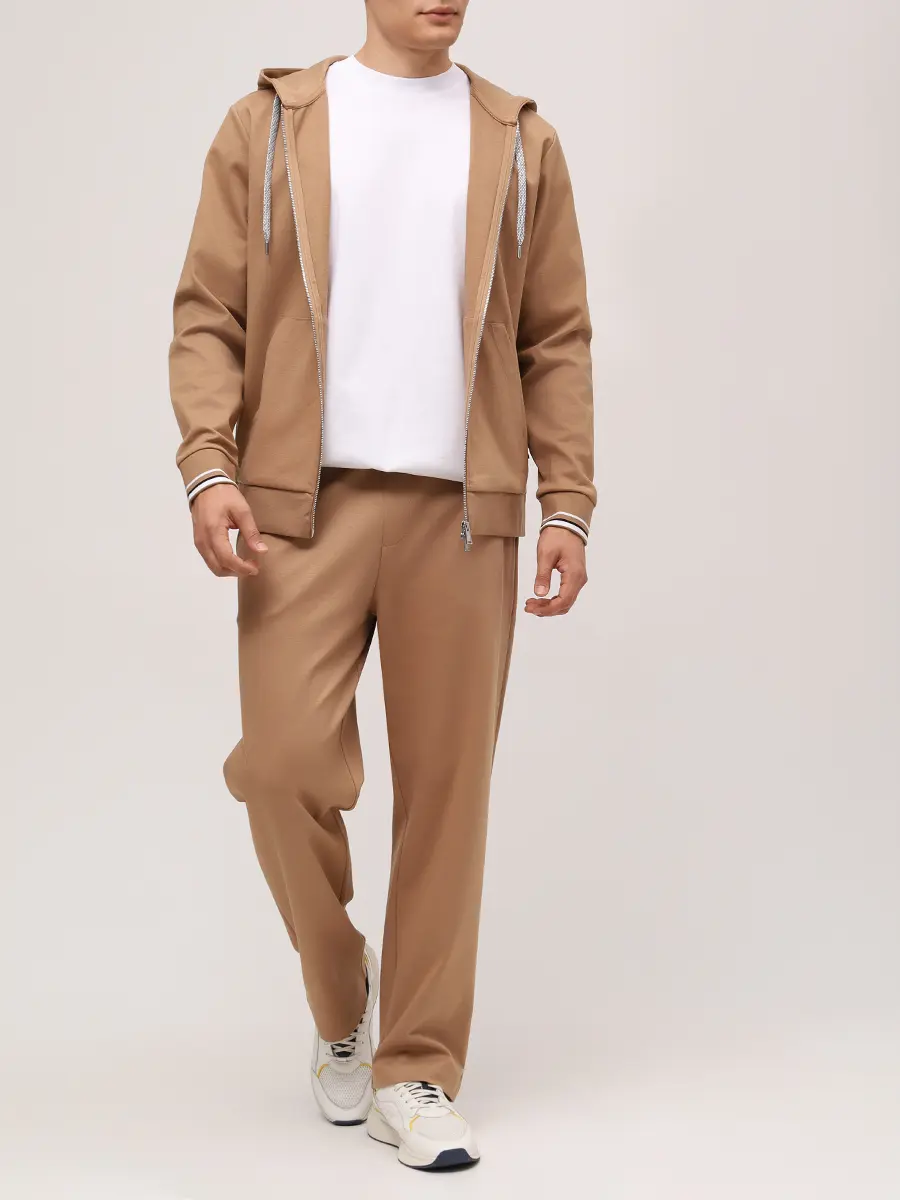 Костюм хлопковый BOSS 50543427/50543426/260 Бежевый  Фото 2