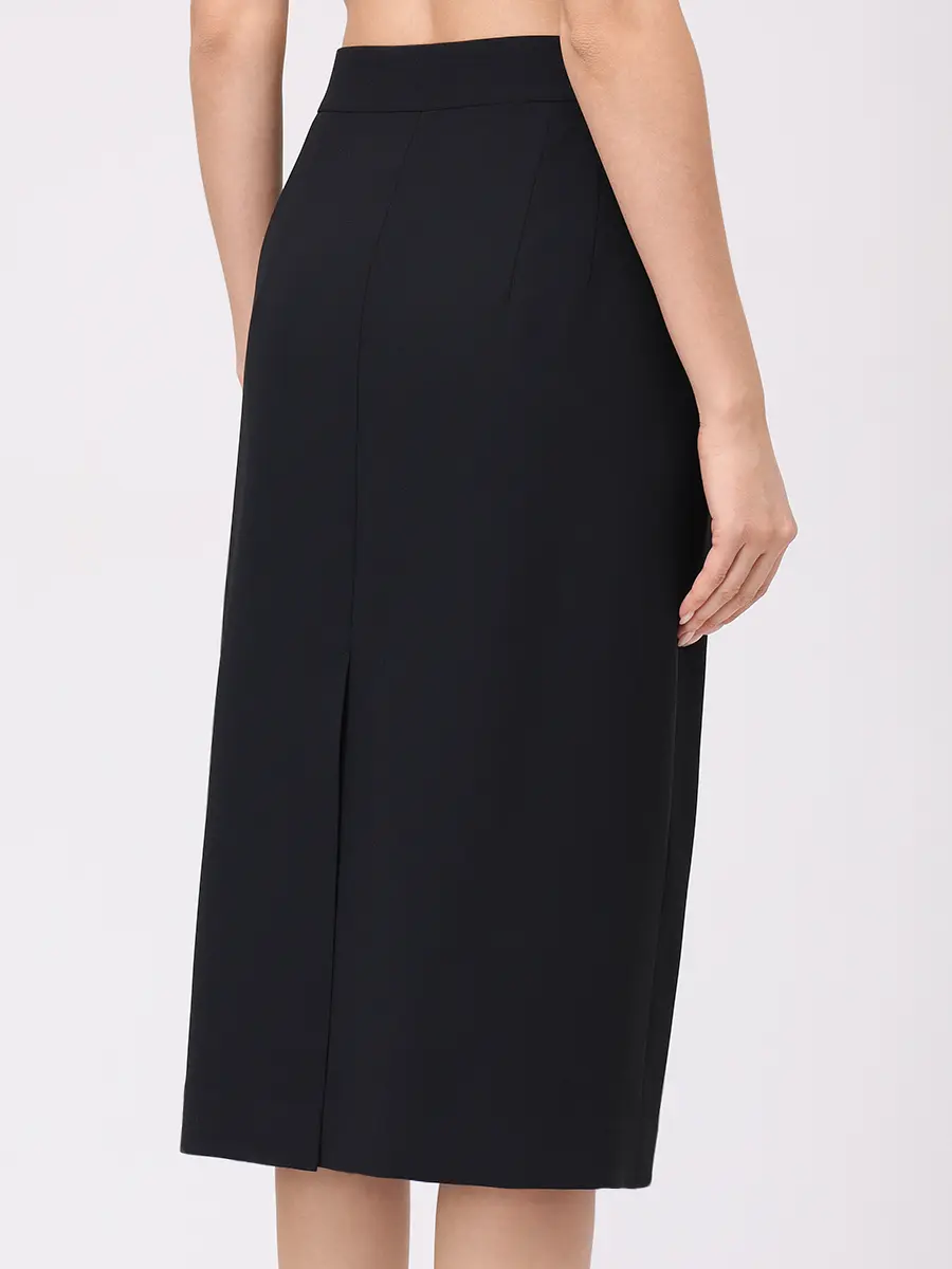 

Юбка однотонная, Черный, V257286-1181C99 (170)