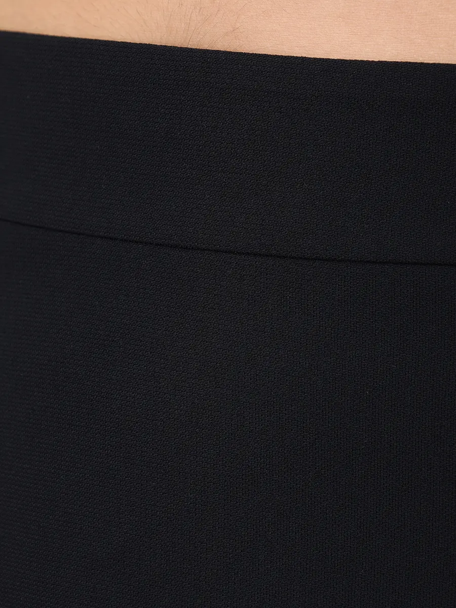 Юбка однотонная VASSA&CO V257286-1181C99 (170) Черный  Фото 6