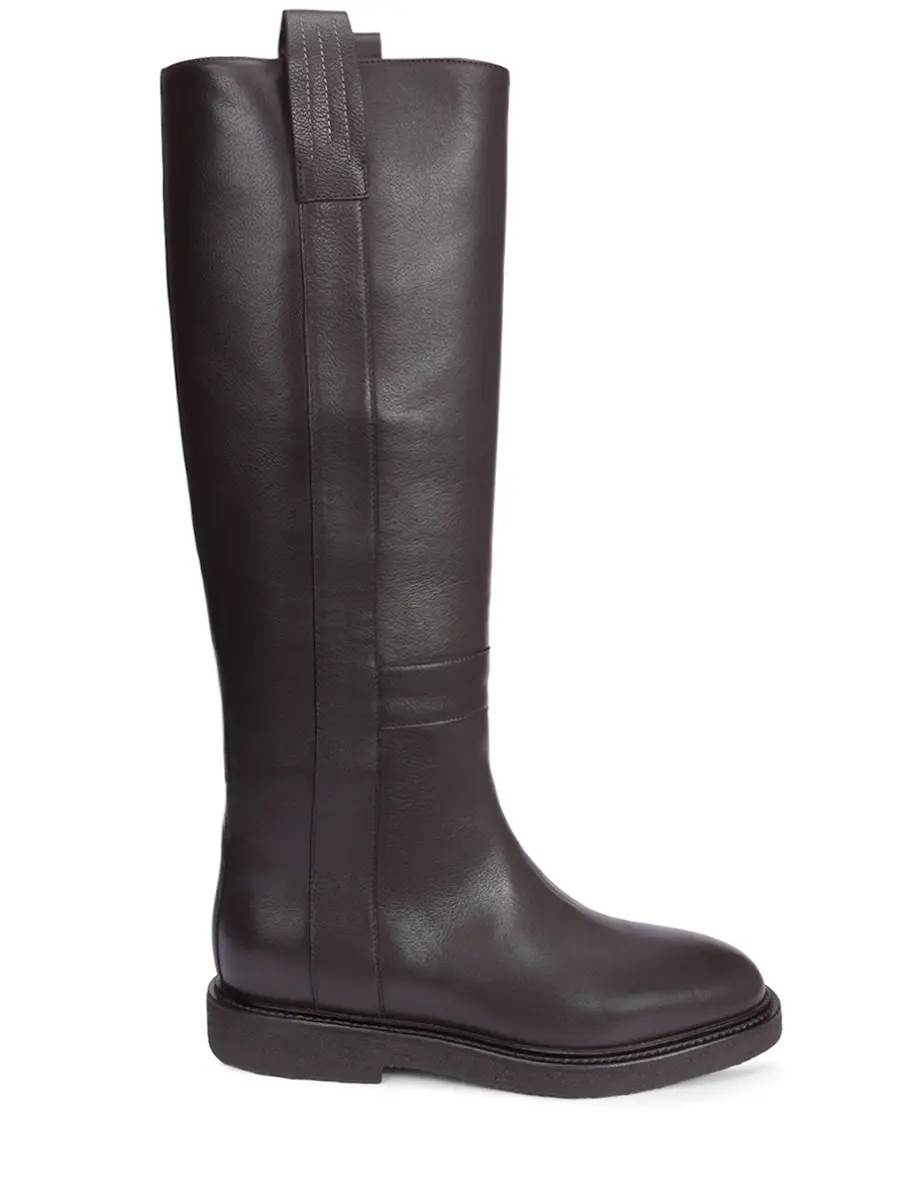 

Сапоги кожаные, Коричневый, BOG10.1216.ХG800.W26