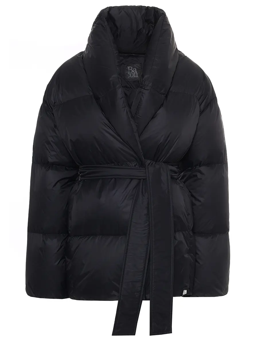 Пуховик стеганый BACON BACPIGIA557/DADA 78 WLT-BLACK Черный 
