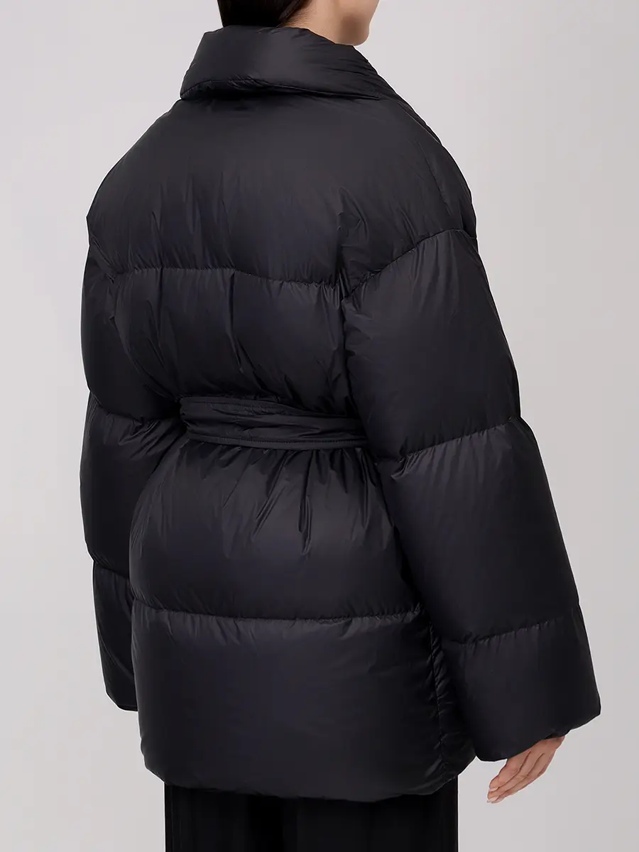 Пуховик стеганый BACON BACPIGIA557/DADA 78 WLT-BLACK Черный  Фото 3