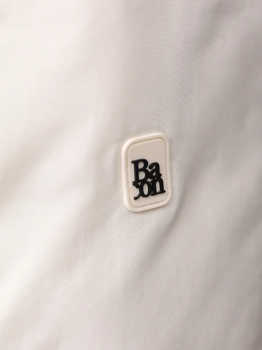 Пуховик стеганый BACON BACPIGIA555/CLOUD 78 CBA-OFF WHITE Белый  Фото 5