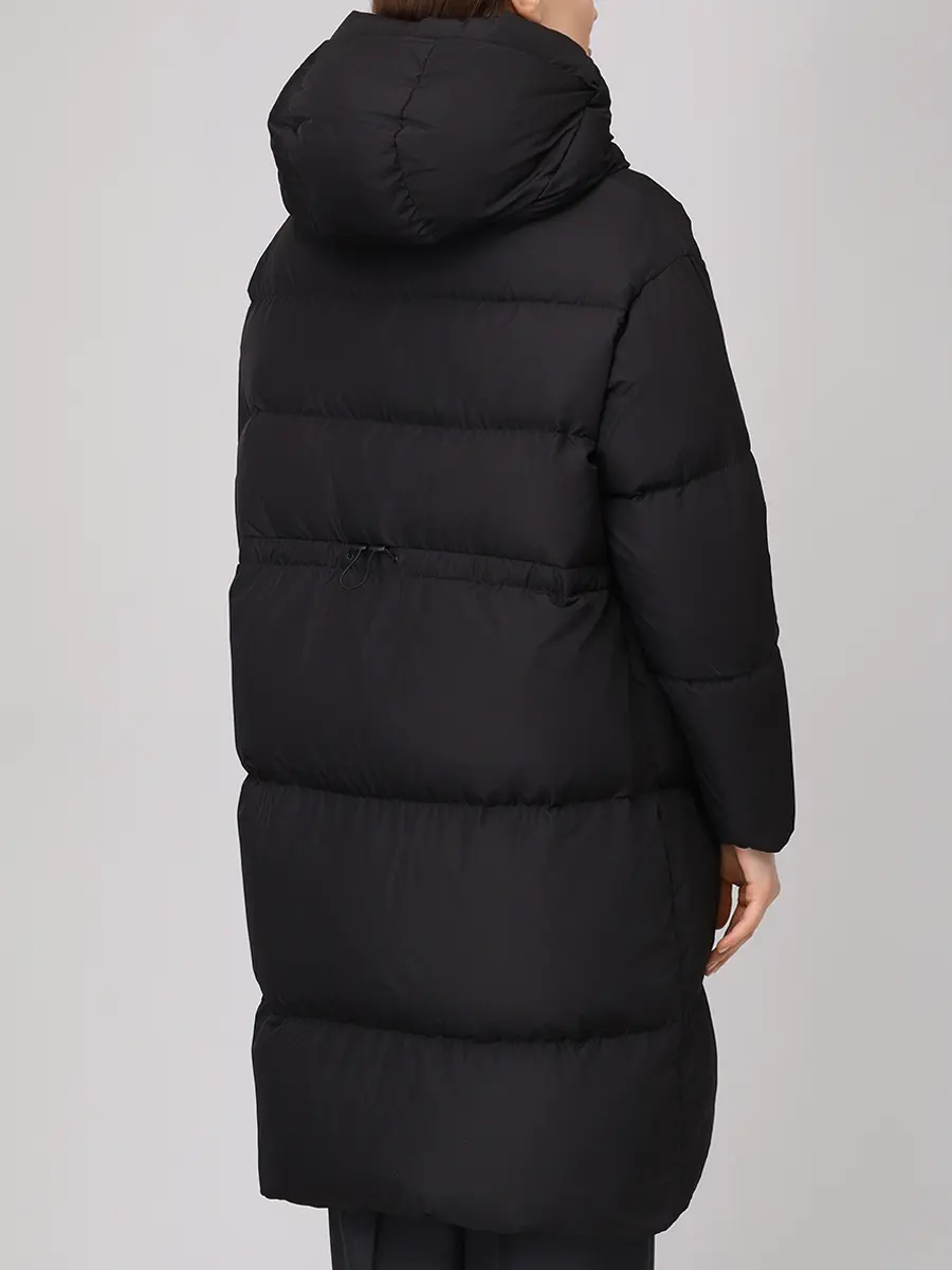 Пуховик стеганый BACON BACPIGIA582/CLOUD 105 GDA-BLACK Черный  Фото 3