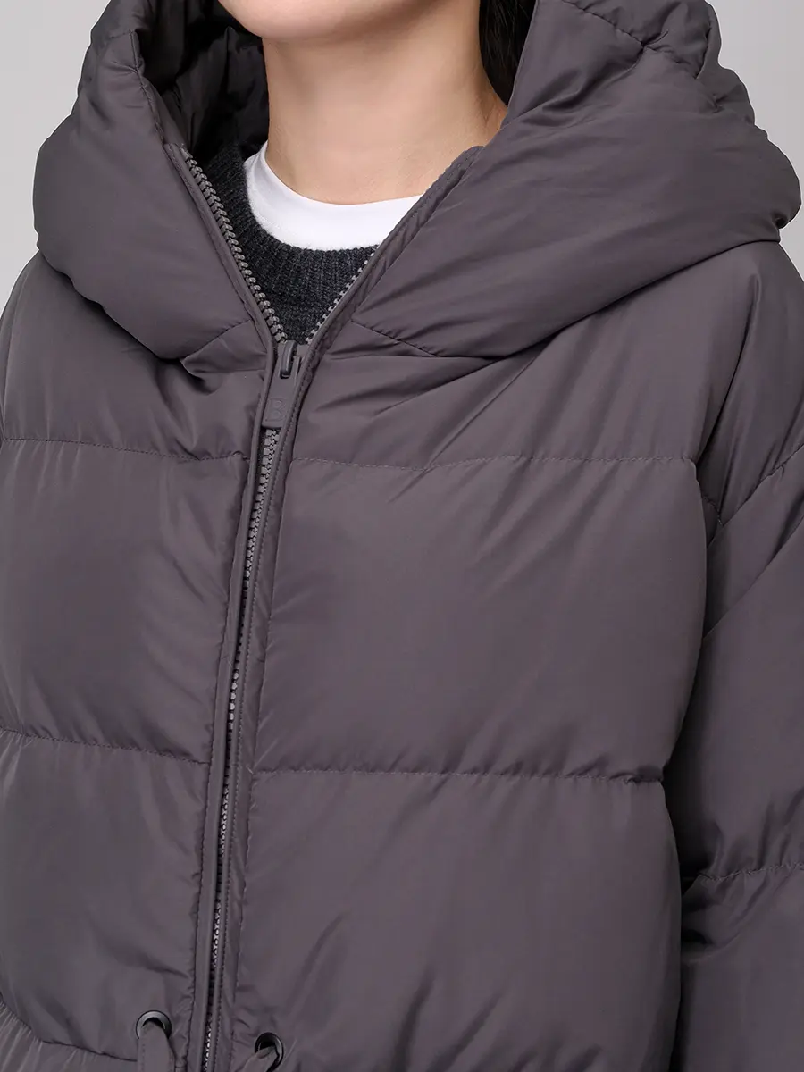 Пуховик стеганый BACON BACPICAP583/NEW CLOUD GIANT GDA-DARK GREY Серый  Фото 5