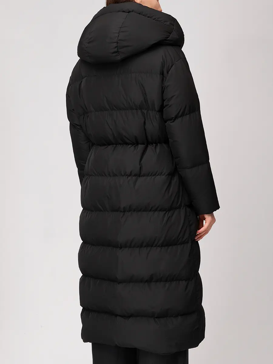 Пуховик стеганый BACON BACPICAP583/NEW CLOUD GIANT GDA-BLACK Черный  Фото 3