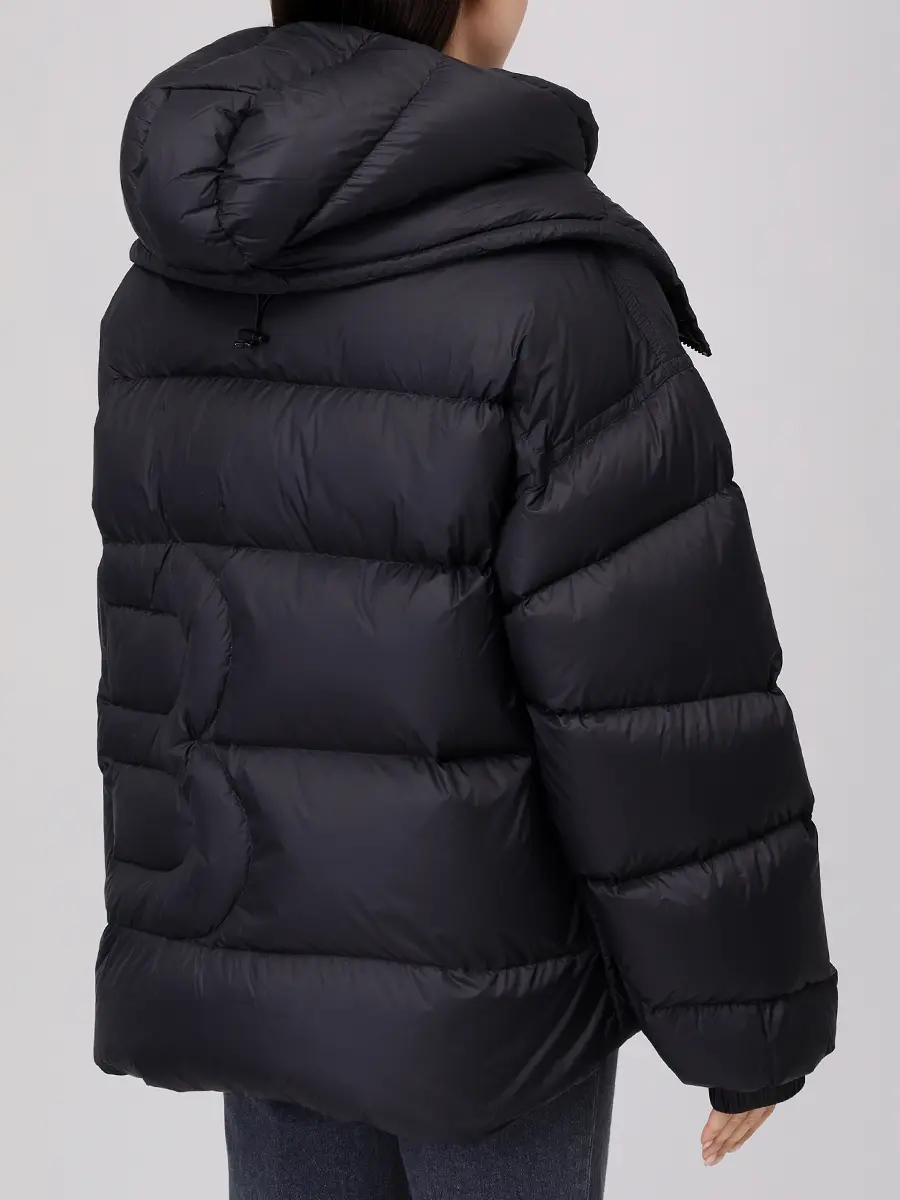 Пуховик стеганый BACON BACPIGIA559/DOUBLE B WLT-BLACK Черный  Фото 3