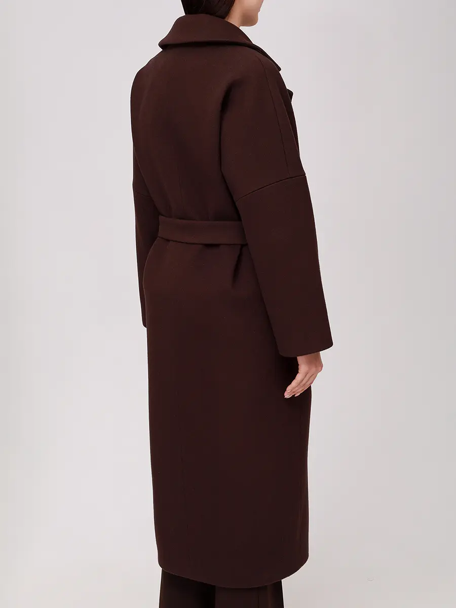 Пальто кашемировое ELISABETTA 75-63 13/100 Коричневый  Фото 3