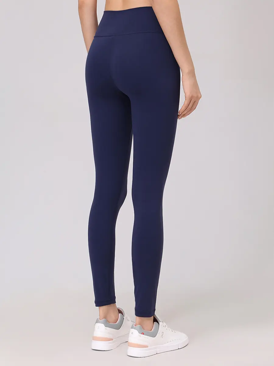 Леггинсы однотонные SPORTY & RICH PA002621305BL106/3902 Синий  Фото 3