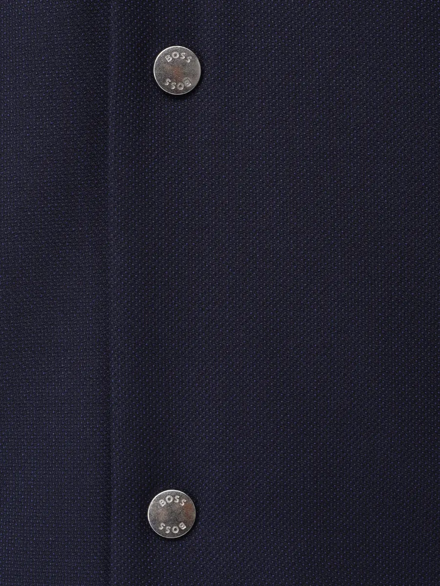 Костюм из лиоцелла и шерсти BOSS 50543385/50543380/404 Синий  Фото 6