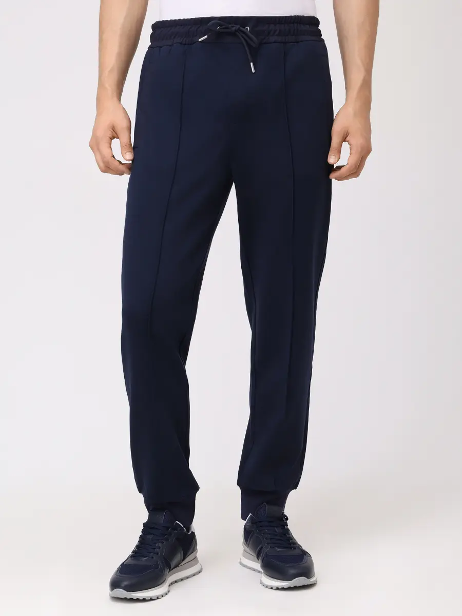 Костюм из лиоцелла и шерсти BOSS 50543385/50543380/404 Синий  Фото 8