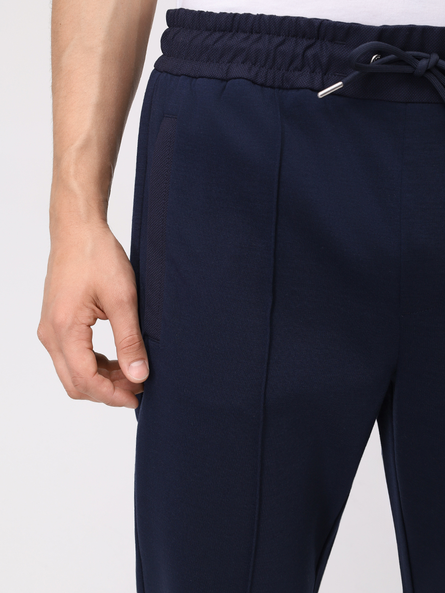 Костюм из лиоцелла и шерсти BOSS 50543385/50543380/404 Синий  Фото 9