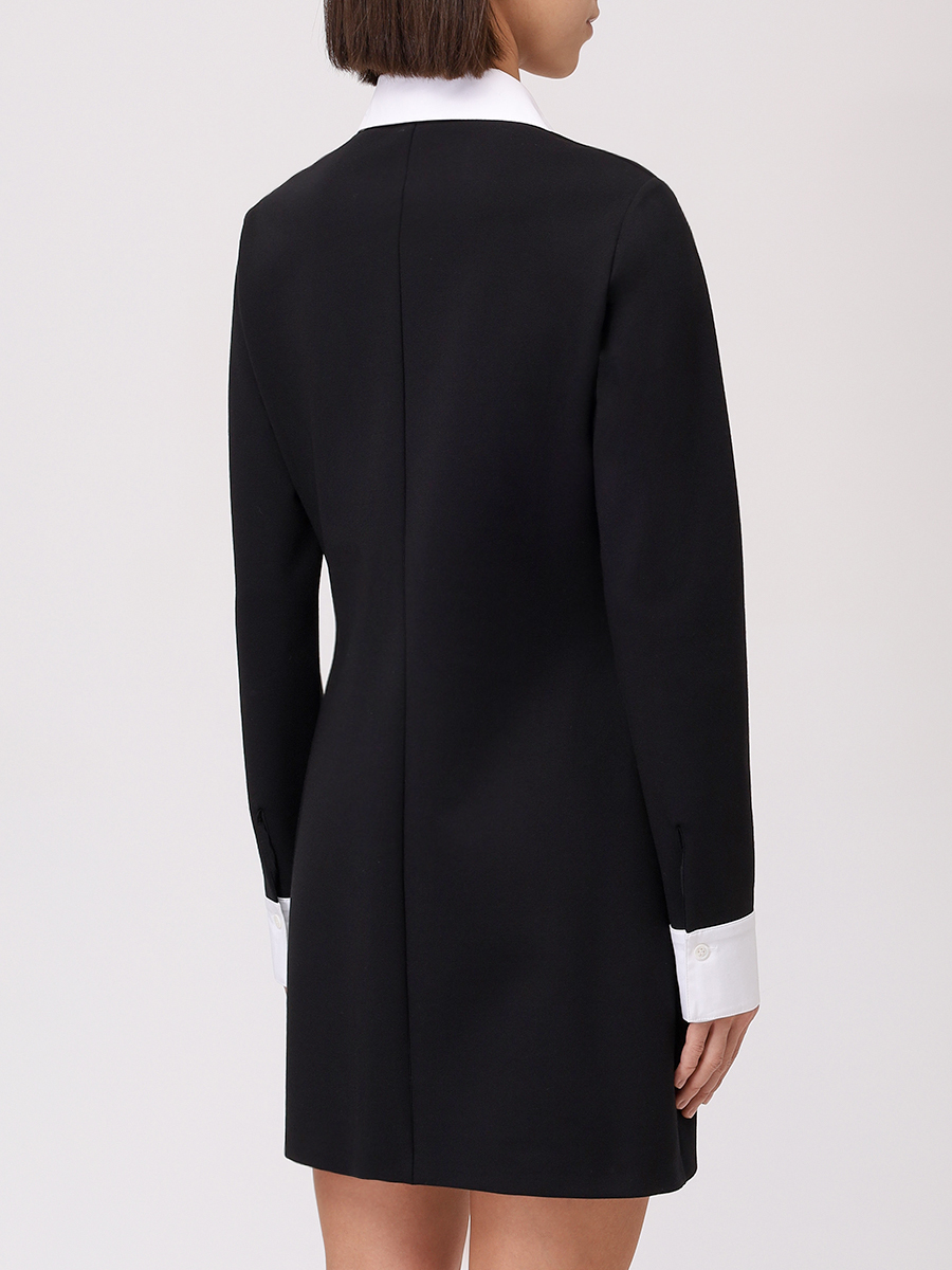 Платье из вискозы SASHAVERSE D192/IK/4301.900/W25 Черный  Фото 3