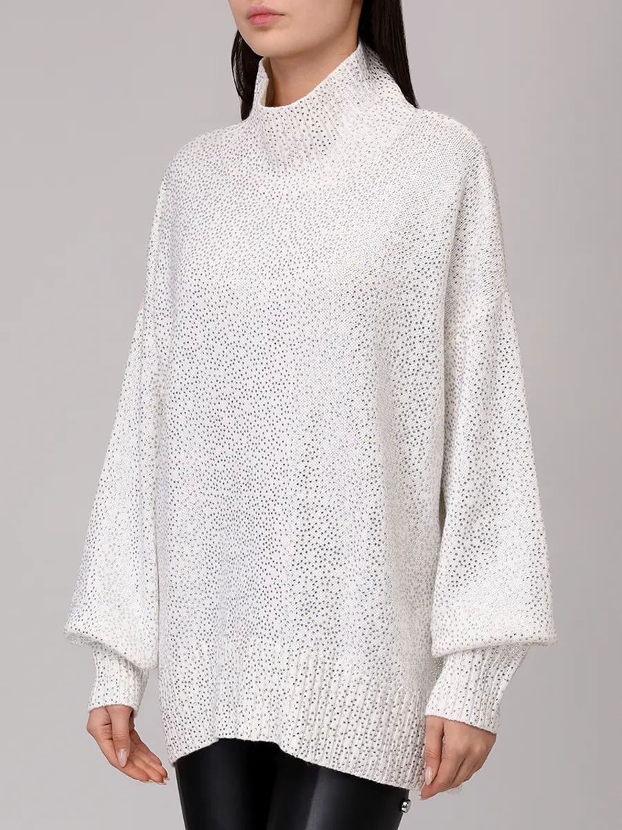 

Свитер из вискозы, Белый, SCKBFW25-103