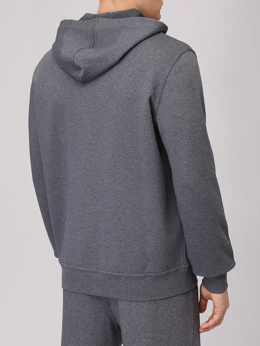 Костюм хлопковый BRUNELLO CUCINELLI MW8639069G/MW8633243G C080 Серый  Фото 3