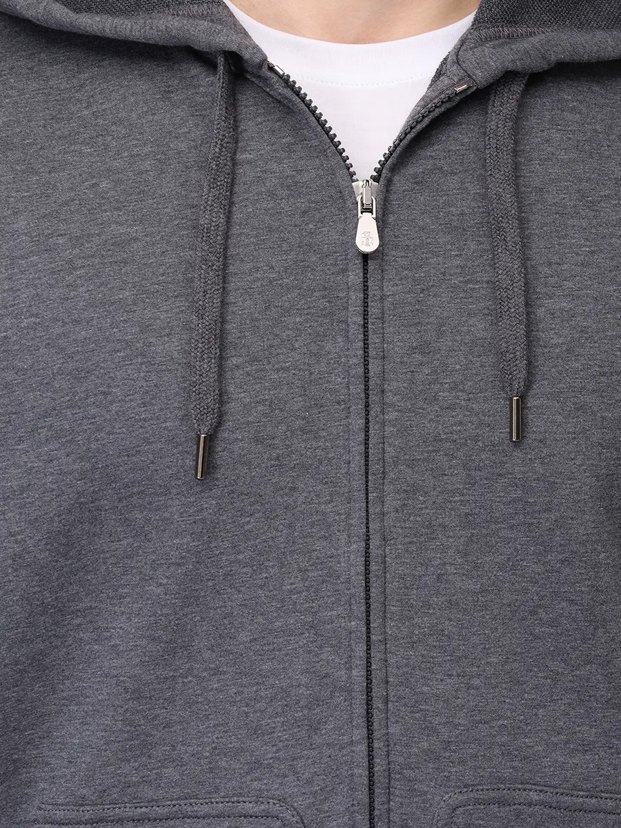 Костюм хлопковый BRUNELLO CUCINELLI MW8639069G/MW8633243G C080 Серый  Фото 5