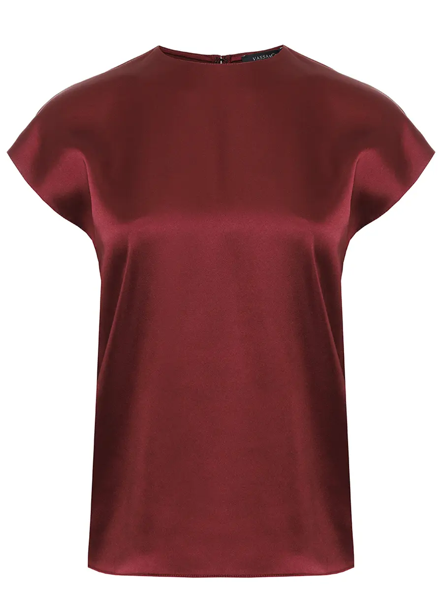 

Топ атласный, Бордовый, V256631S-1841C44