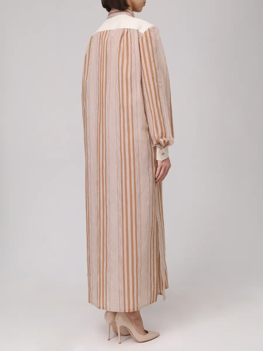 Платье хлопковое ALBERTA FERRETTI 251M 0464-0130 1085+ Полоска  Фото 3