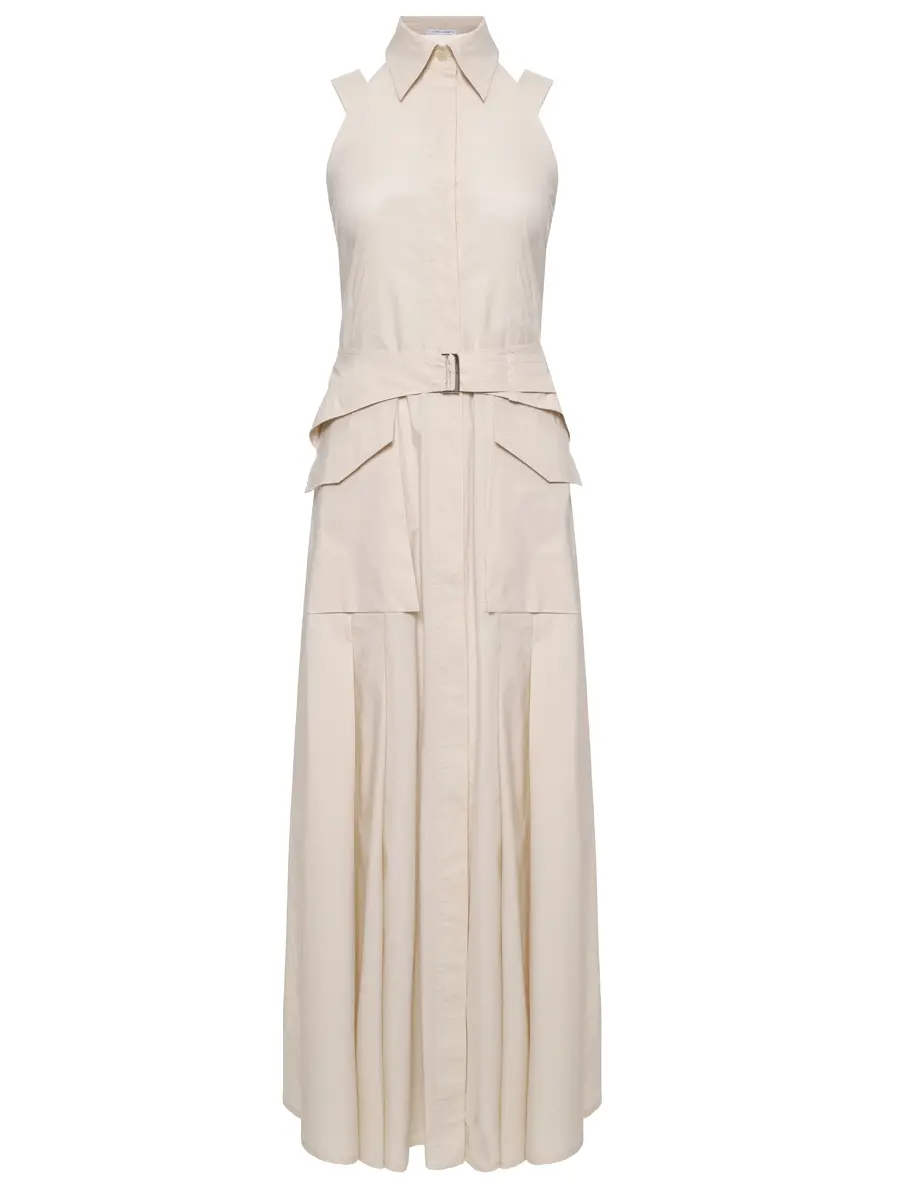 

Платье хлопковое, Бежевый, 251M 0406-0126 0045+