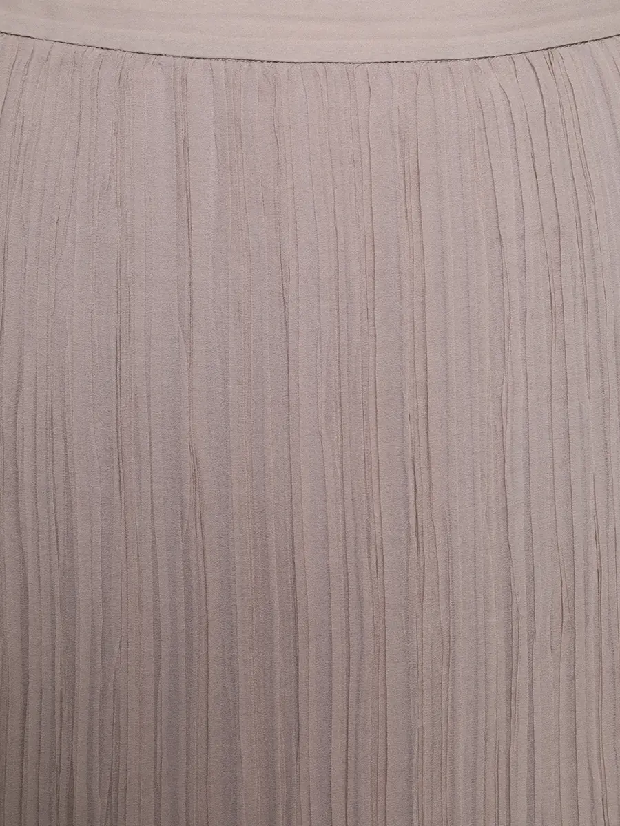 Юбка шелковая ALBERTA FERRETTI 251M 0109-0115 0082+ Бежевый  Фото 3