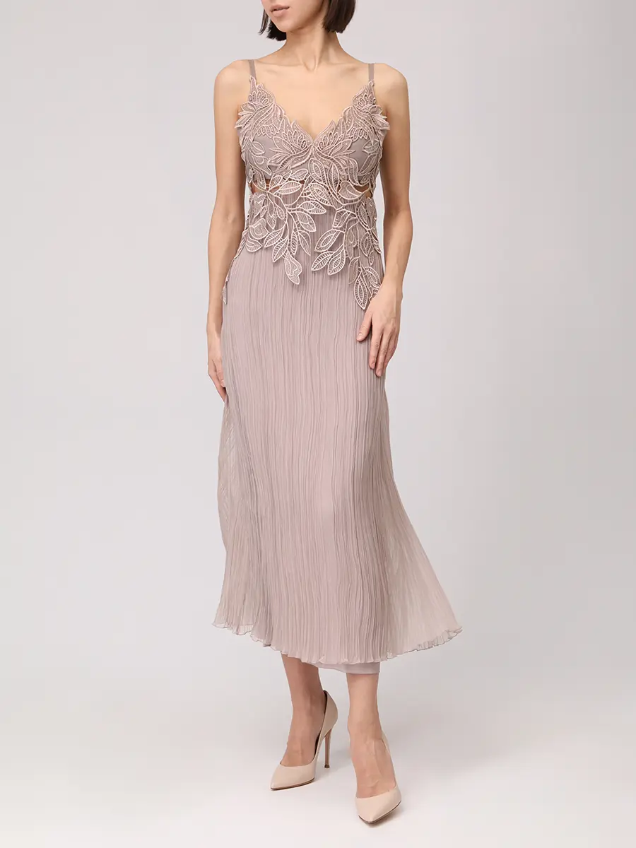 Топ однотонный ALBERTA FERRETTI 251M 0816-0138 0084+ Бежевый  Фото 2