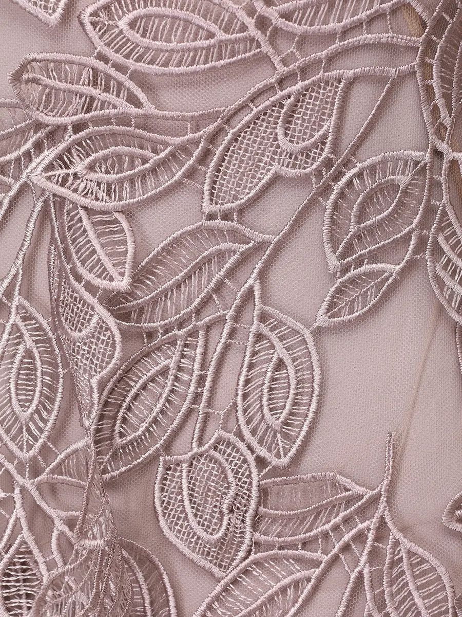 Платье с кружевом ALBERTA FERRETTI 251M 0474-0139 0081+ Бежевый  Фото 6