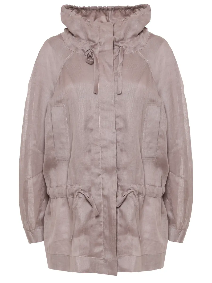 Ветровка из рами ALBERTA FERRETTI 251M 0601-0131 0082+ Бежевый 