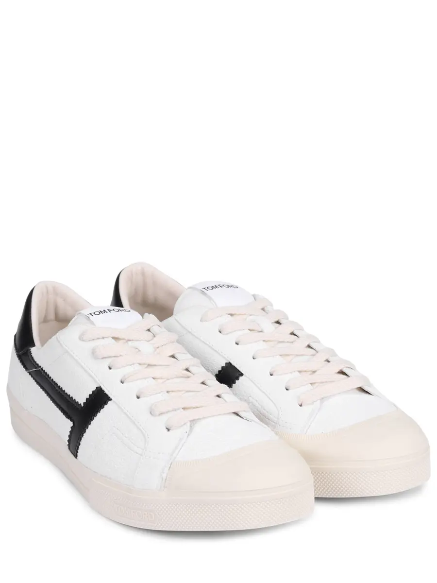 Кеды кожаные Jarvis TOM FORD W3306-LCL068N 3WN09+ Белый  Фото 2
