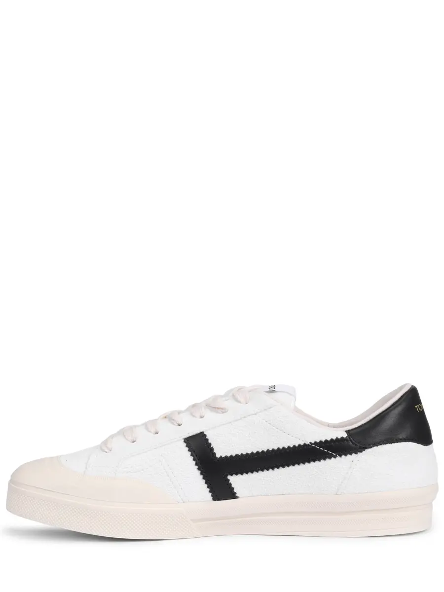 Кеды кожаные Jarvis TOM FORD W3306-LCL068N 3WN09+ Белый  Фото 3
