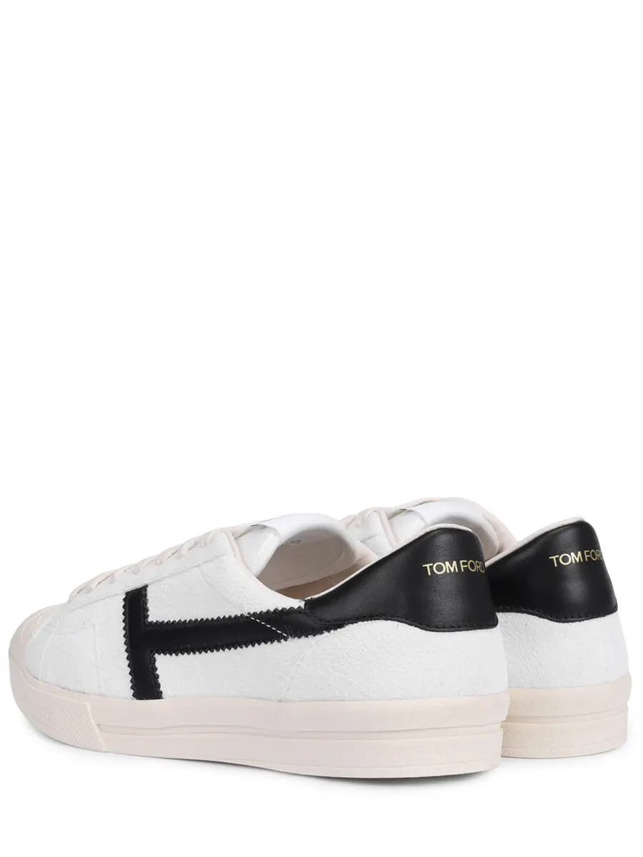 Кеды кожаные Jarvis TOM FORD W3306-LCL068N 3WN09+ Белый  Фото 4
