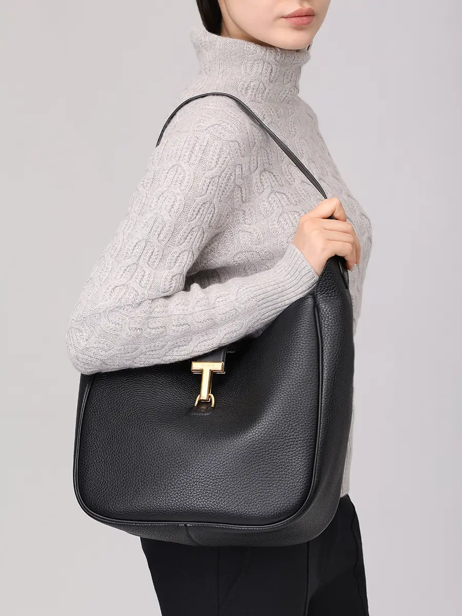 Сумка кожаная Monarch TOM FORD L1743-LCL387X 1N001 Черный  Фото 2