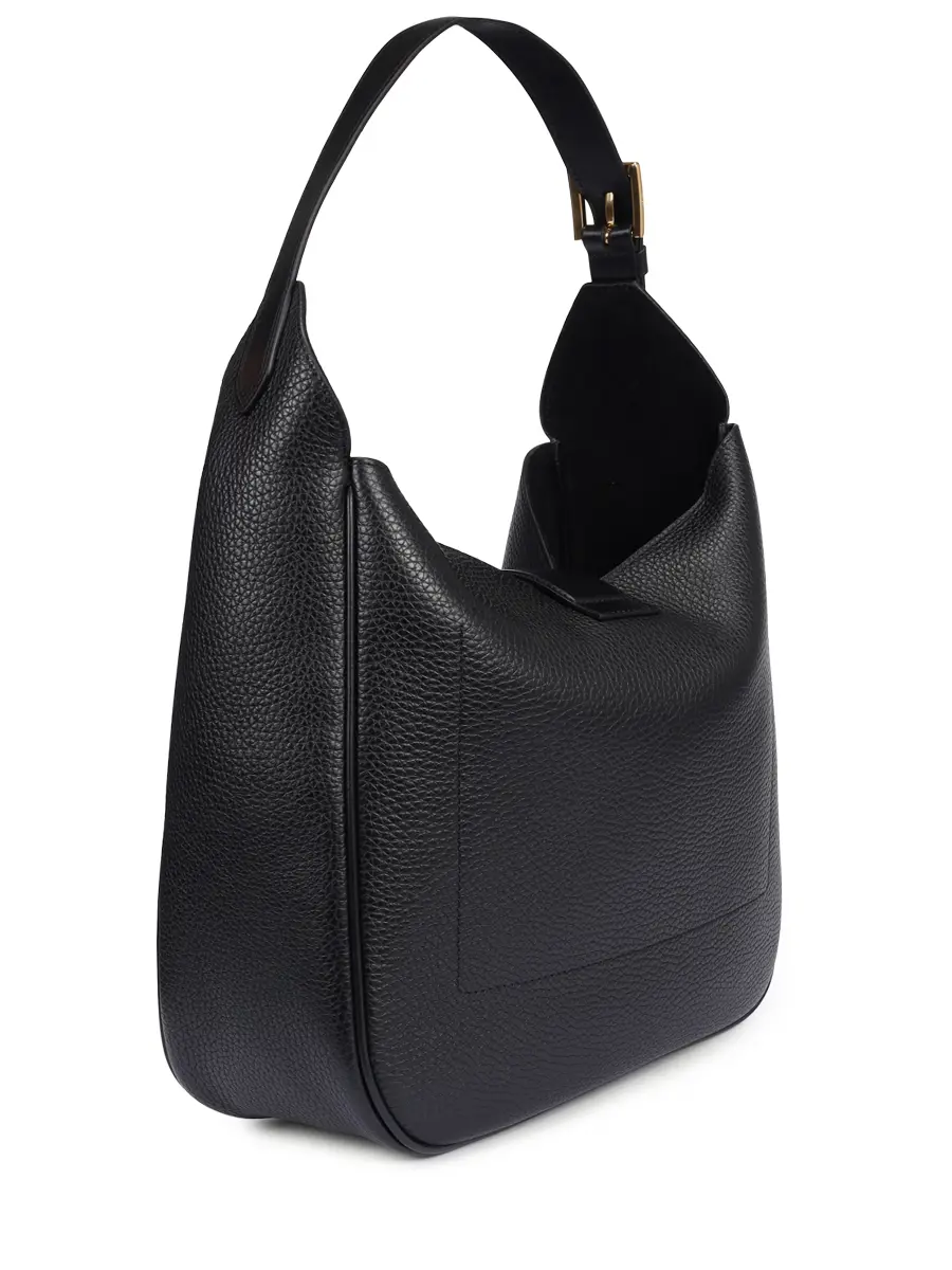 Сумка кожаная Monarch TOM FORD L1743-LCL387X 1N001 Черный  Фото 3