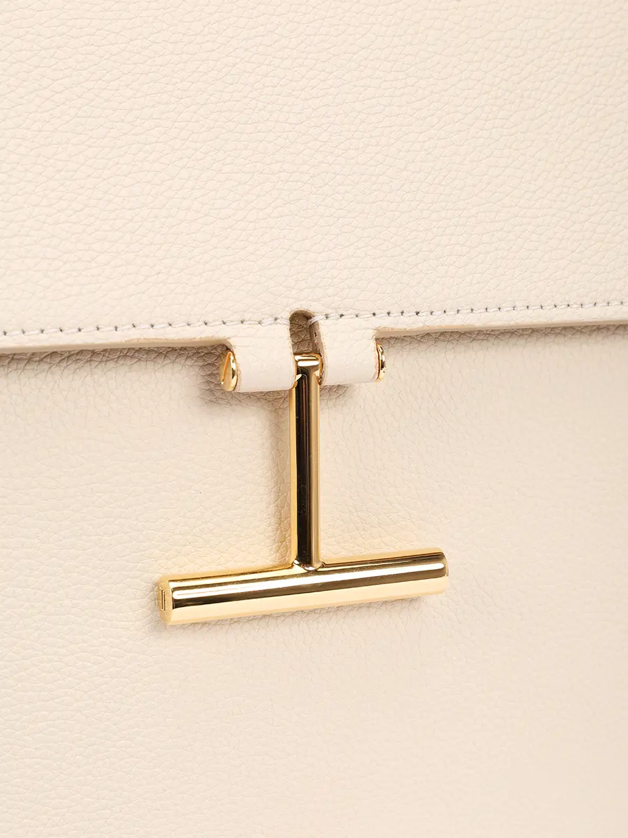 Сумка кожаная Tara TOM FORD L1761-LCL095G 1W018 Кремовый  Фото 5