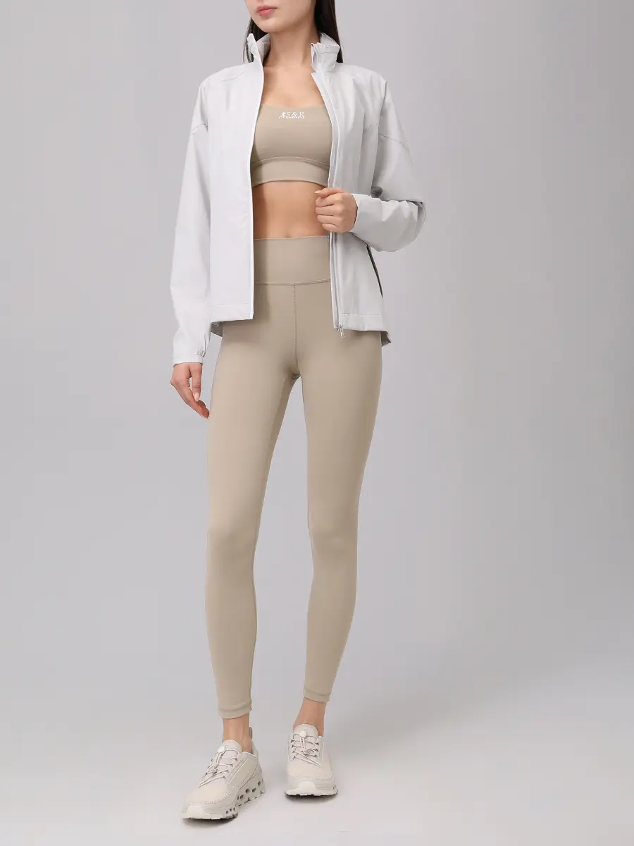 Топ однотонный SPORTY & RICH TO087622139GY15/13 Бежевый  Фото 2