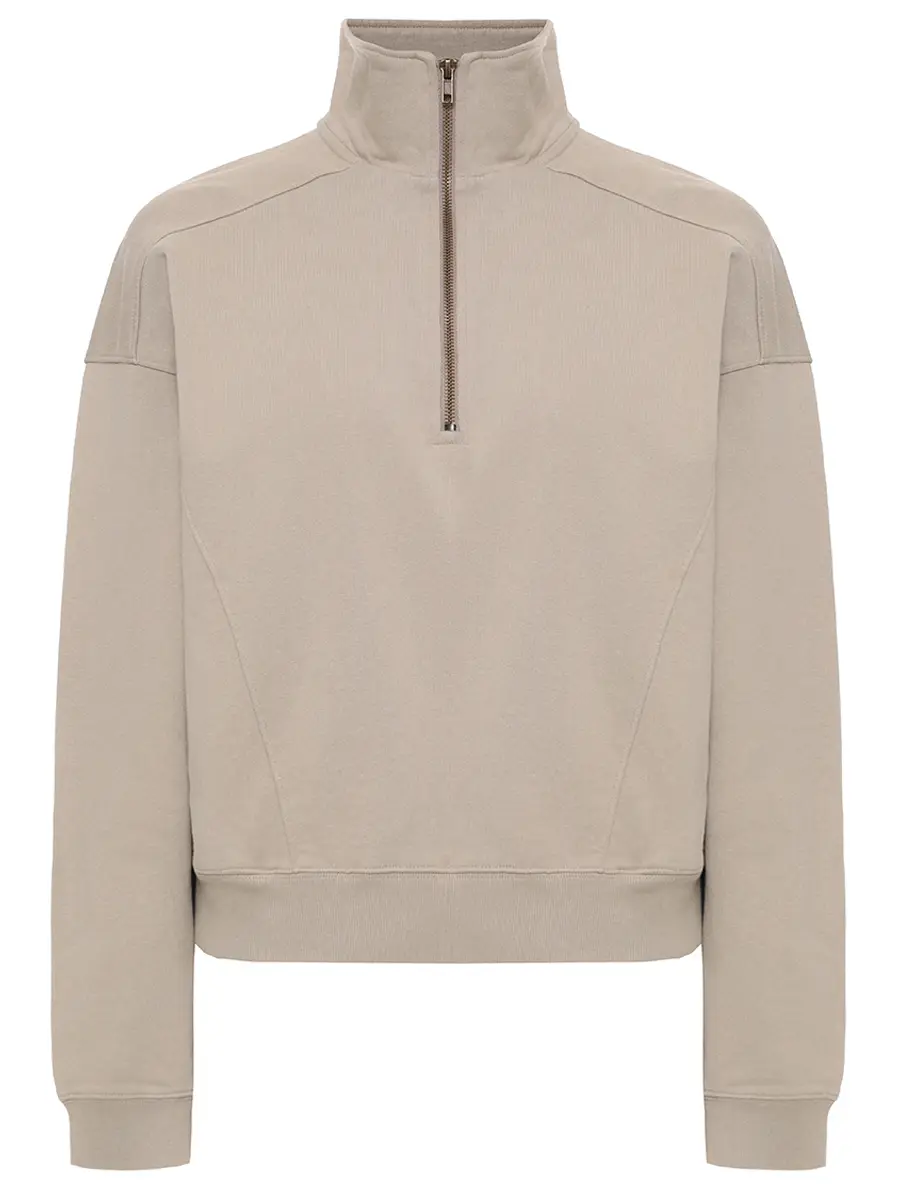 Толстовка хлопковая SPORTY & RICH ST073622508GY15/13 Бежевый 