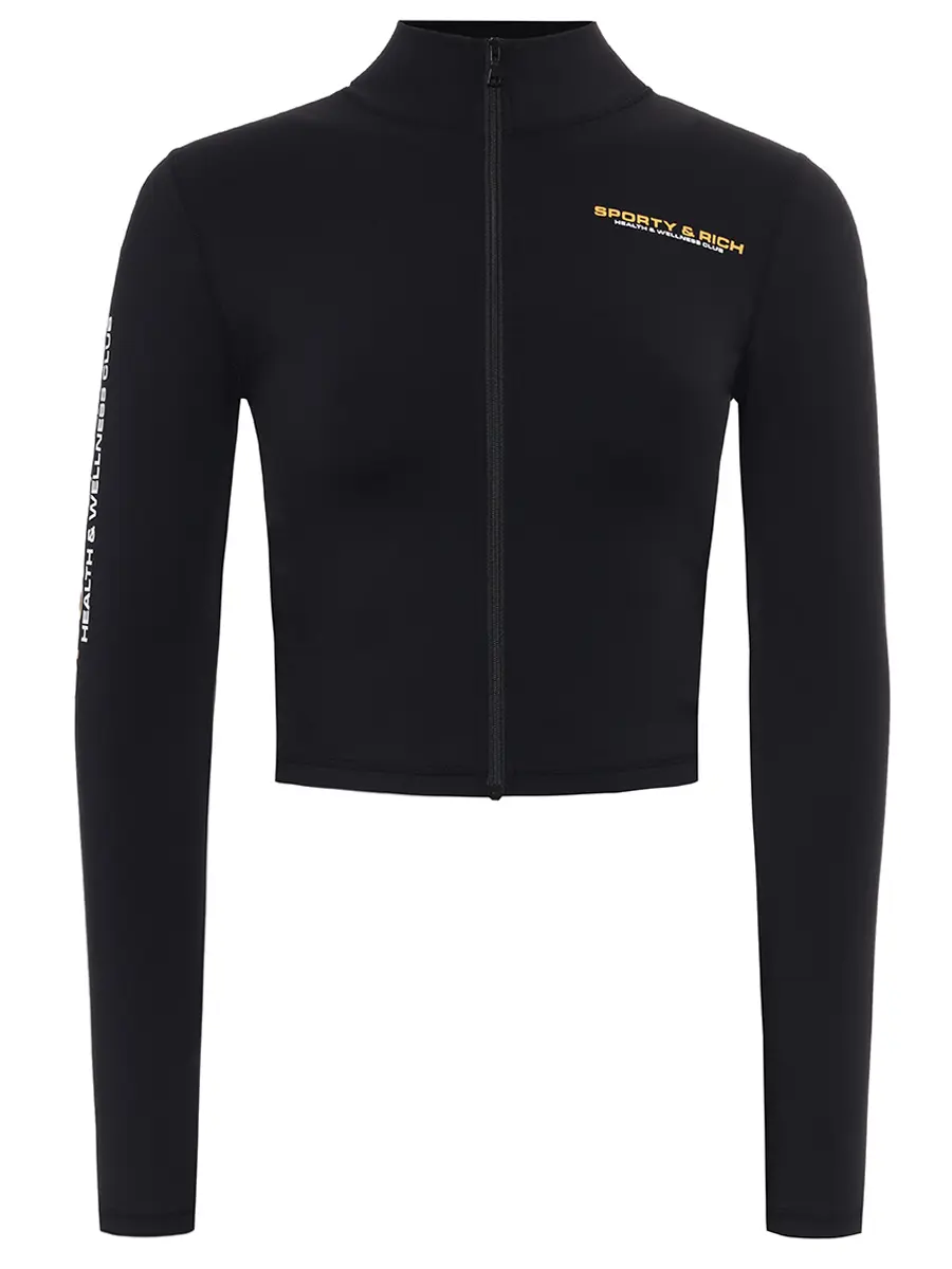 Олимпийка однотонная SPORTY & RICH TO018622324BA01/4 Черный 