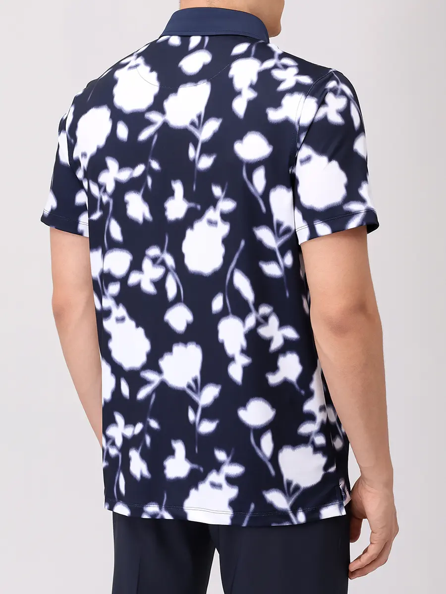 Поло с принтом GFORE GMP000080 Синий  Фото 3