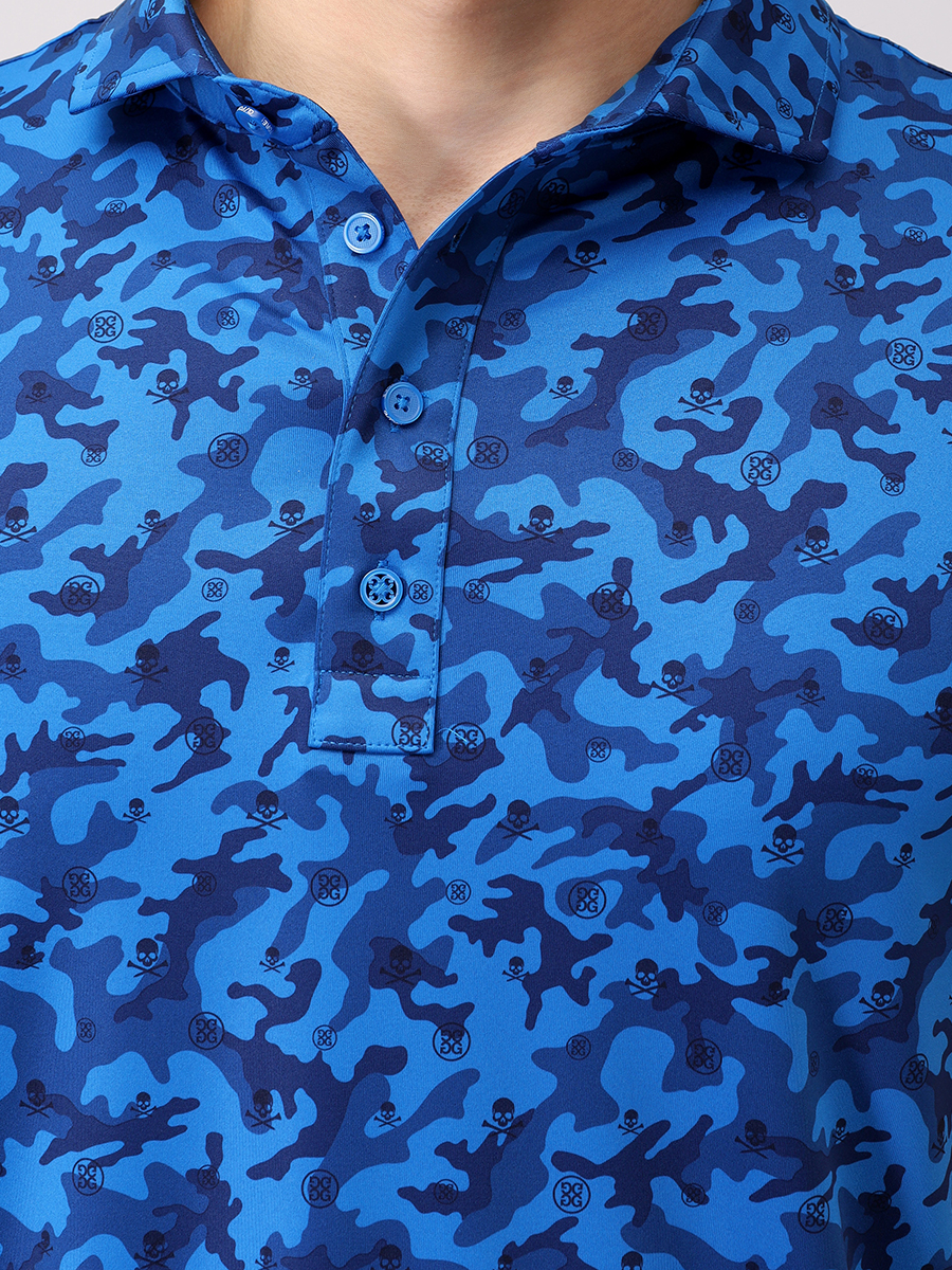 Поло с принтом GFORE GMP000001 Синий  Фото 5