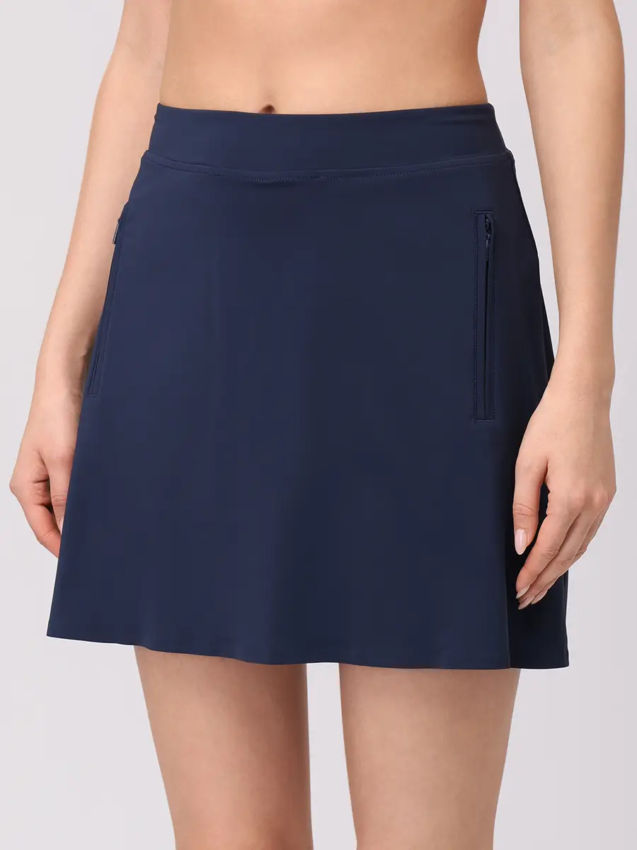 Юбка однотонная GFORE GLI000011 Синий  Фото 4