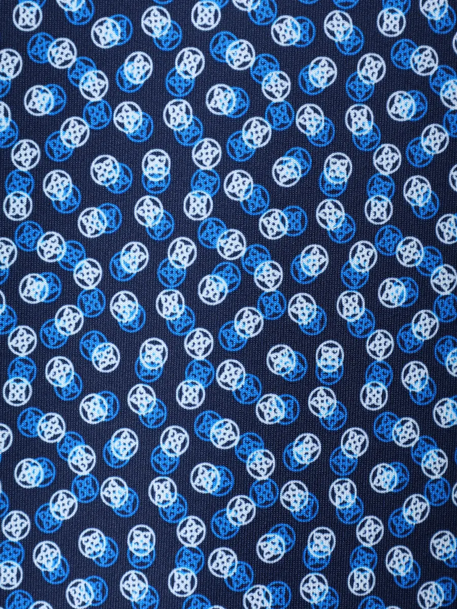 Поло с принтом GFORE GMP000086 Синий  Фото 6