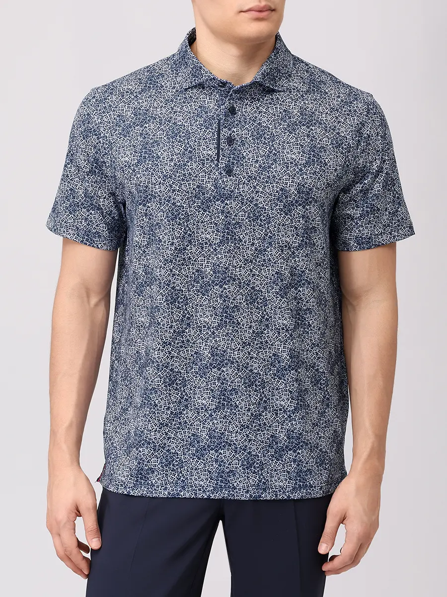 Поло с принтом GFORE GMP000074 Синий  Фото 4