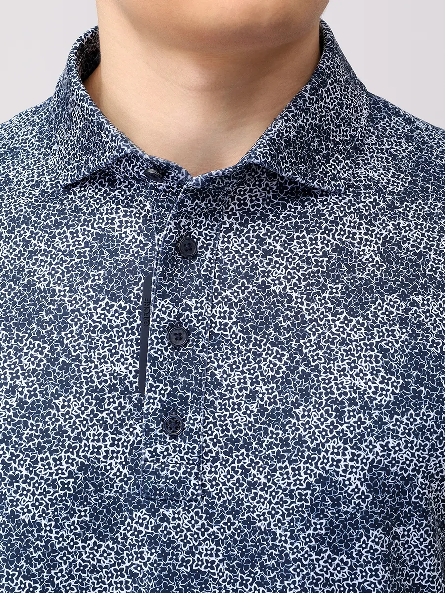 Поло с принтом GFORE GMP000074 Синий  Фото 5